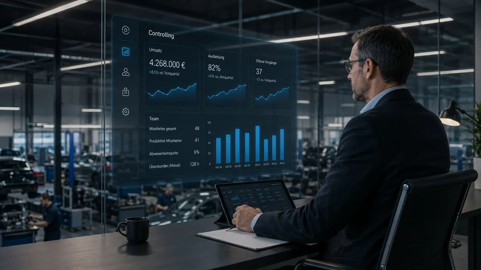 Controlling im Autohaus: Buchungsvorgänge fließen automatisch von DMS über Middleware in DATEV
